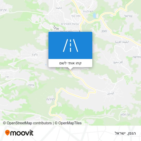 מפת הגפן