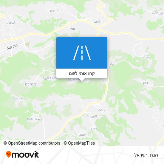 מפת הגת