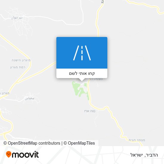 מפת הדביר