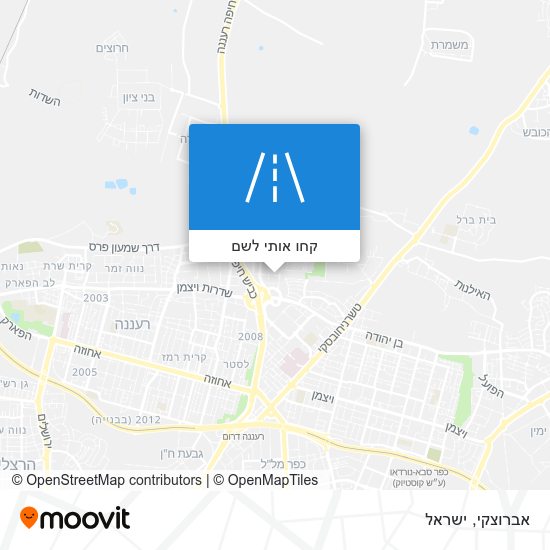 מפת אברוצקי