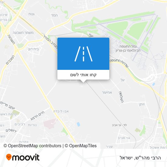 מפת הרבי מהר"ש