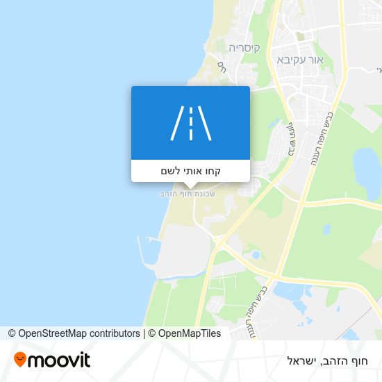 מפת חוף הזהב