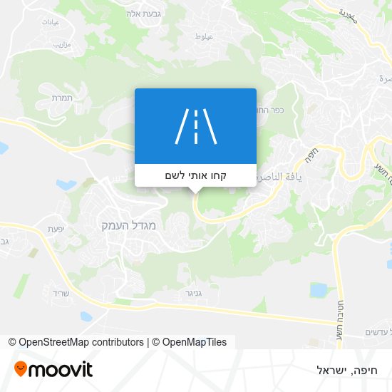 מפת חיפה