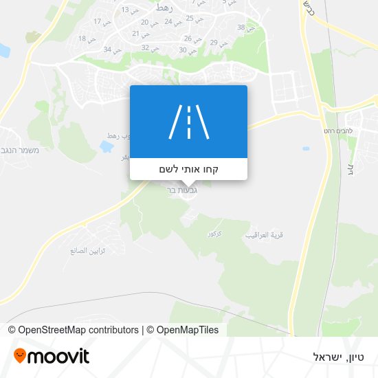 מפת טיון
