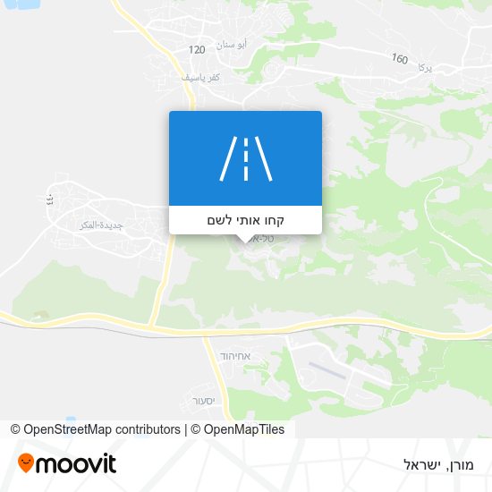 מפת מורן