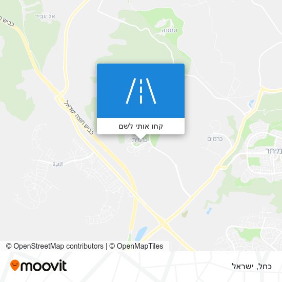 מפת כחל