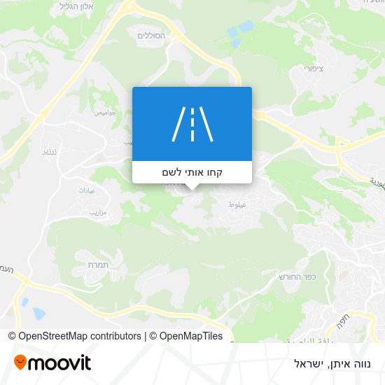 מפת נווה איתן