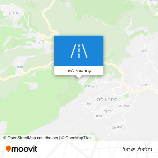 מפת נחליאלי