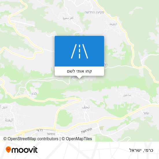 מפת כרמי