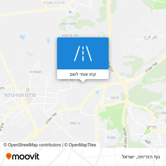 מפת נוף הזריחה