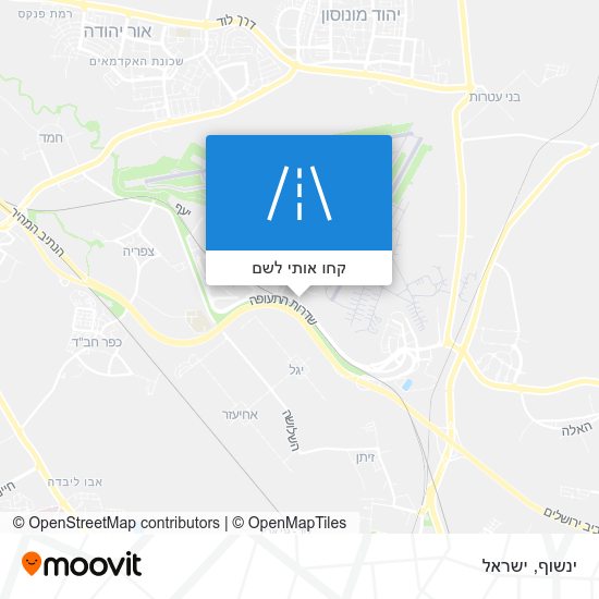 מפת ינשוף