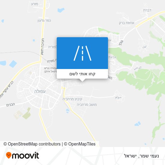 מפת נעמי שמר