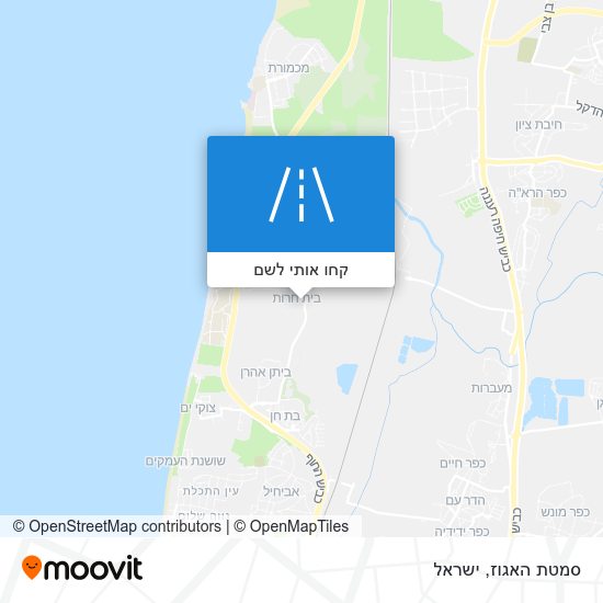 מפת סמטת האגוז