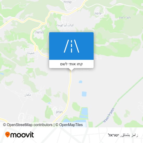 מפת رامز بشناق