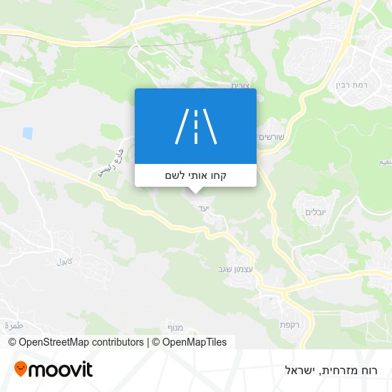 מפת רוח מזרחית