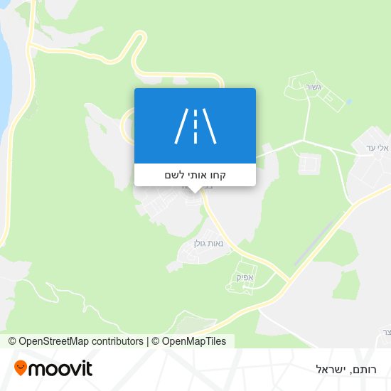 מפת רותם