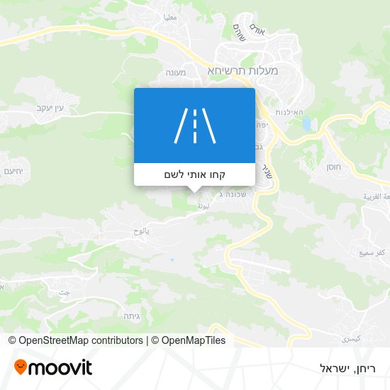 מפת ריחן
