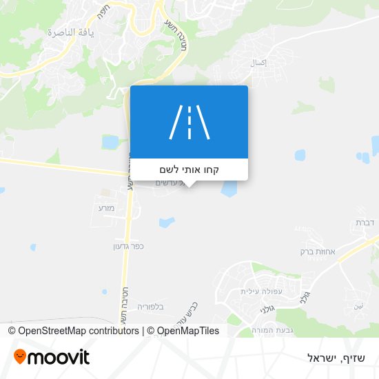 מפת שזיף