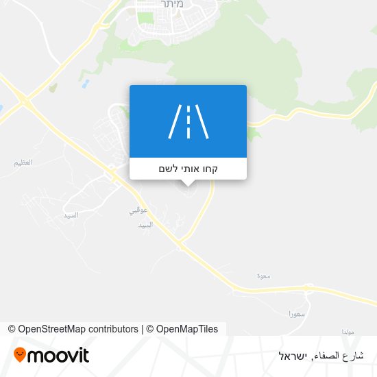 מפת شارع الصفاء