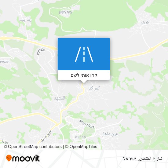 מפת شارع الكنائس