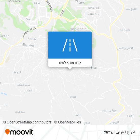 מפת شارع الملوي