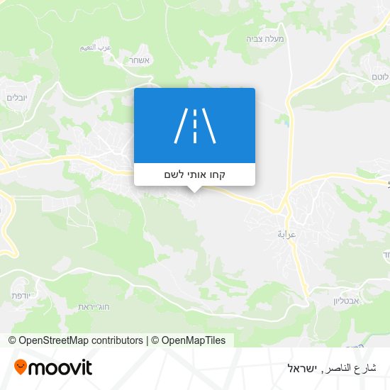 מפת شارع الناصر