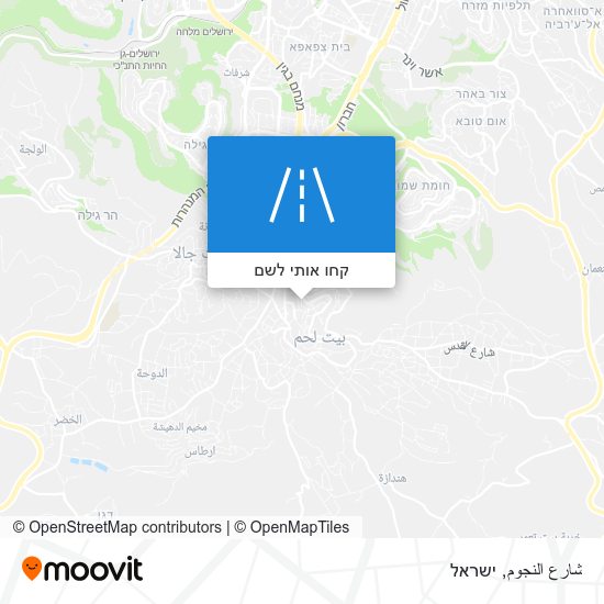 מפת شارع النجوم