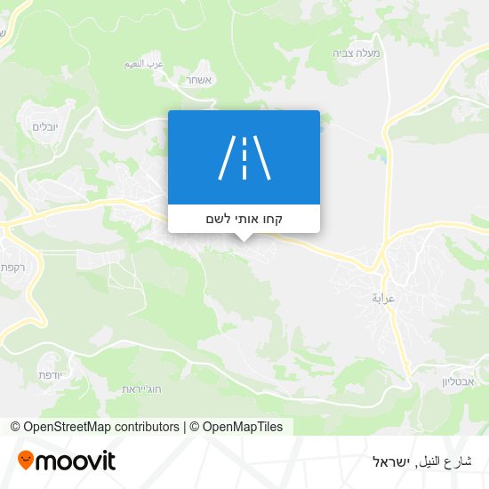 מפת شارع النيل