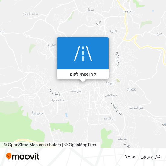 מפת شارع برلين