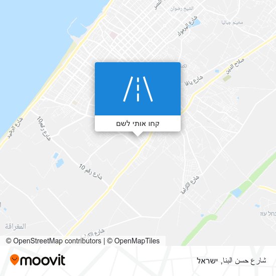 מפת شارع حسن البنا