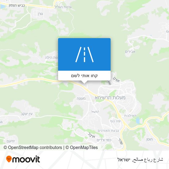 מפת شارع رباع صالح