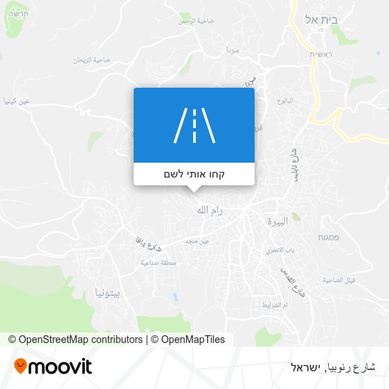 מפת شارع رنوبيا