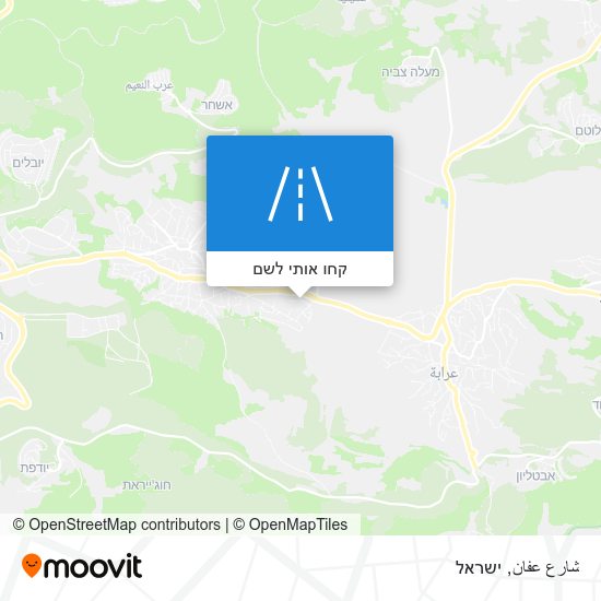 מפת شارع عفان
