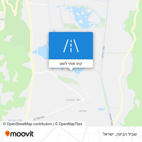 מפת שביל הביצה