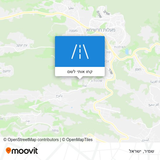 מפת שמיר