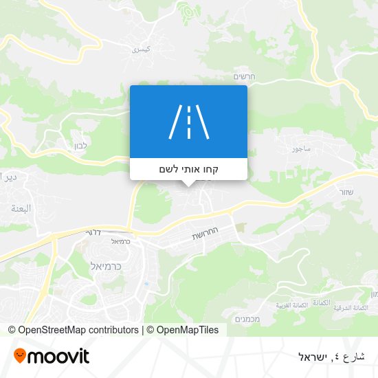 מפת شارع ٤