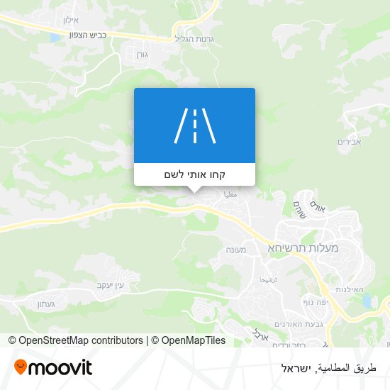 מפת طريق المطامية