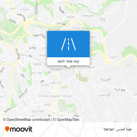 מפת عقبة العدس