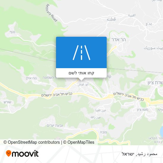 מפת محمود رشيد