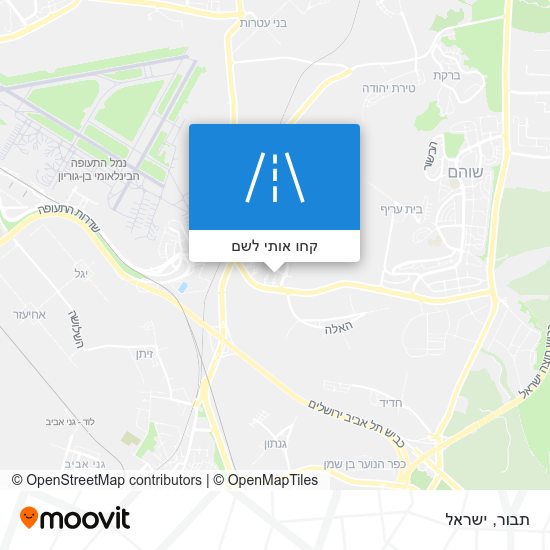 מפת תבור