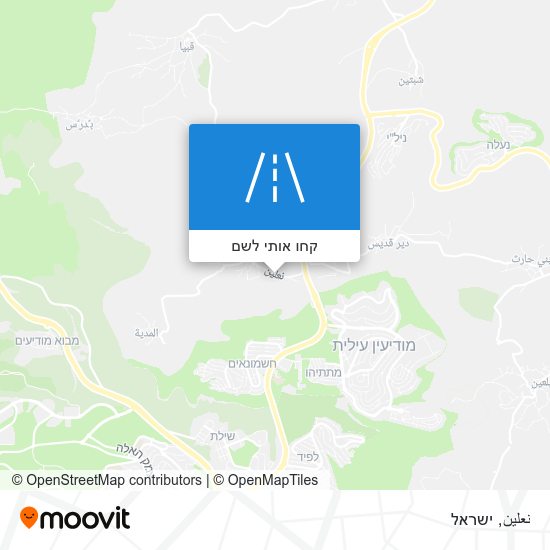מפת نعلين