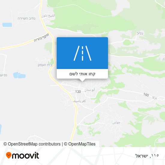 מפת ١١٥
