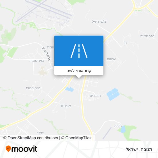 מפת תנובה