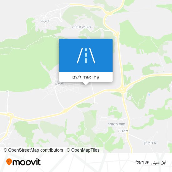 מפת ابن سينا