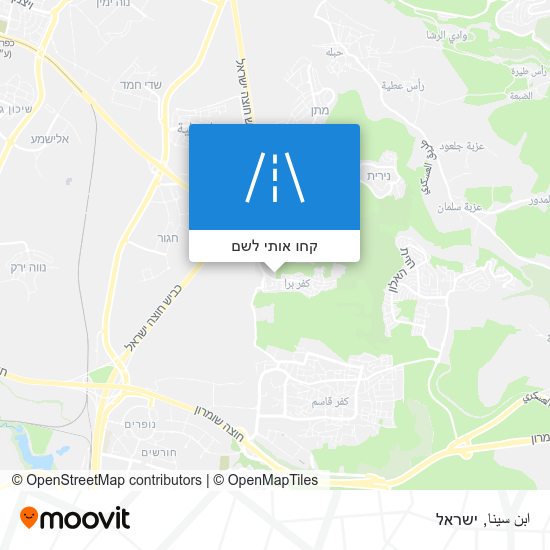 מפת ابن سينا