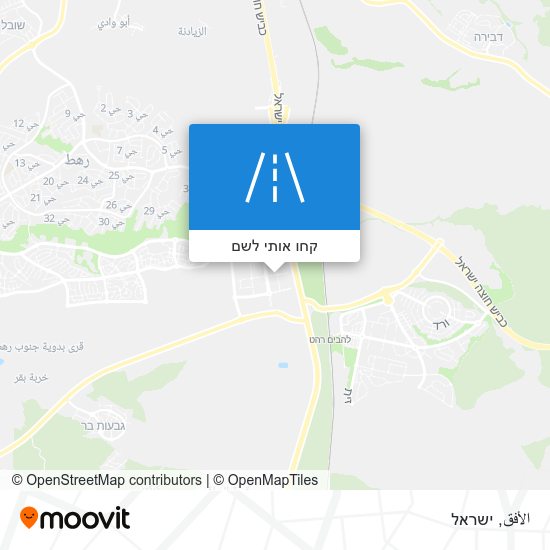 מפת الأفق