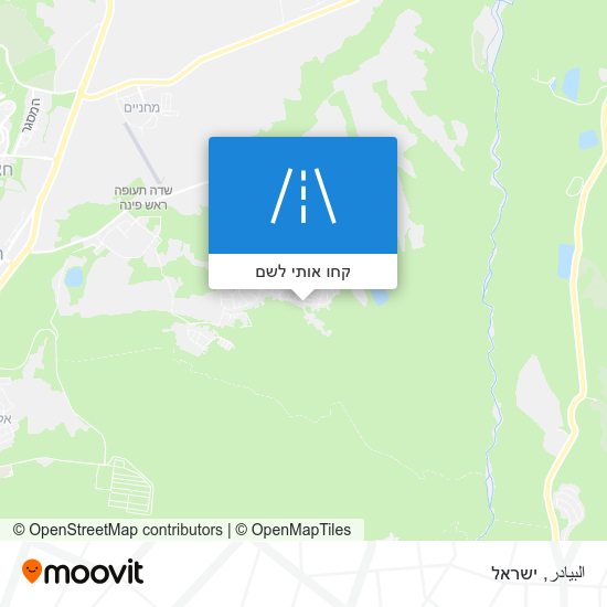 מפת البيادر