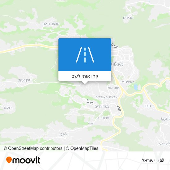מפת التل
