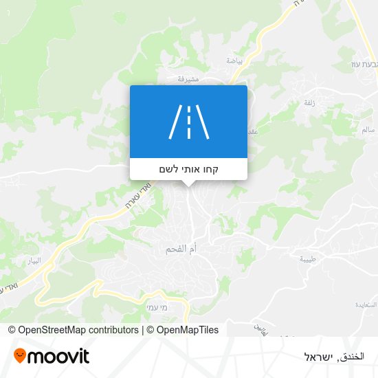 מפת الخندق