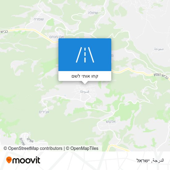 מפת الدرجة